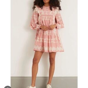 Sea New York Helena Tunic Dress Pink